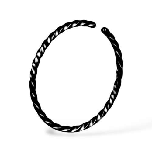 Spiralny fake czarny