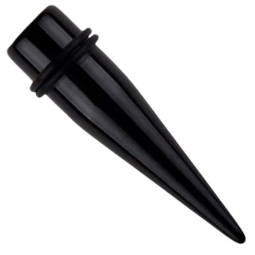 CZARNY STALOWY TAPER