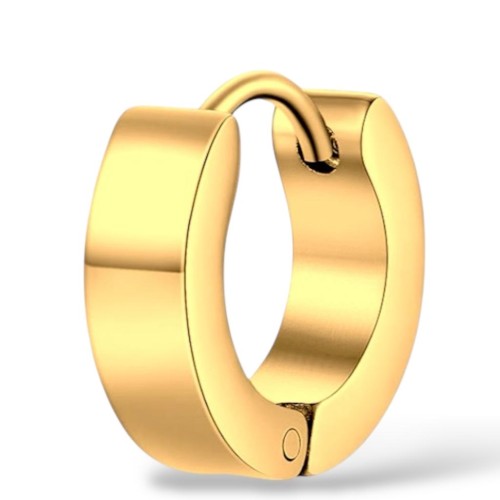 Złoty Clicker typu Huggie - Stal Ch.316L