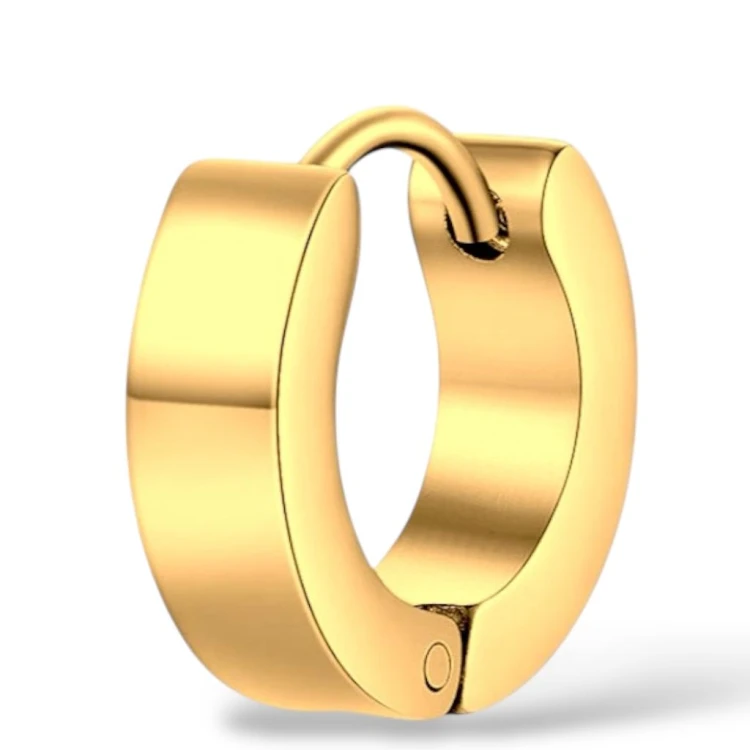 Złoty Clicker typu Huggie - Stal Ch.316L