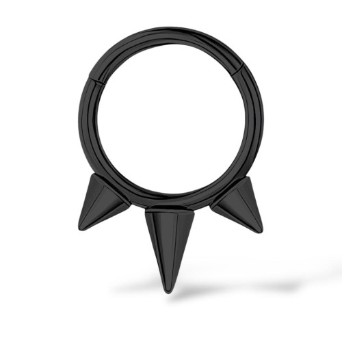 Stalowy Clicker czarny z trzema stożkami SEPTUM