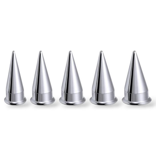 Zestaw SREBRNY Rozpychacz 5SZT TAPER i TUNEL 2w1 STAL 316L