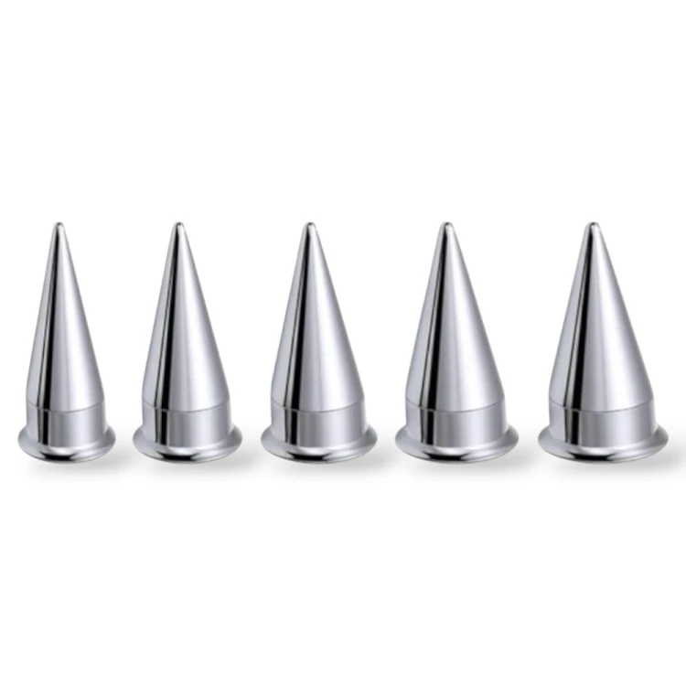 Zestaw SREBRNY Rozpychacz 5SZT TAPER i TUNEL 2w1 STAL 316L 16-20mm
